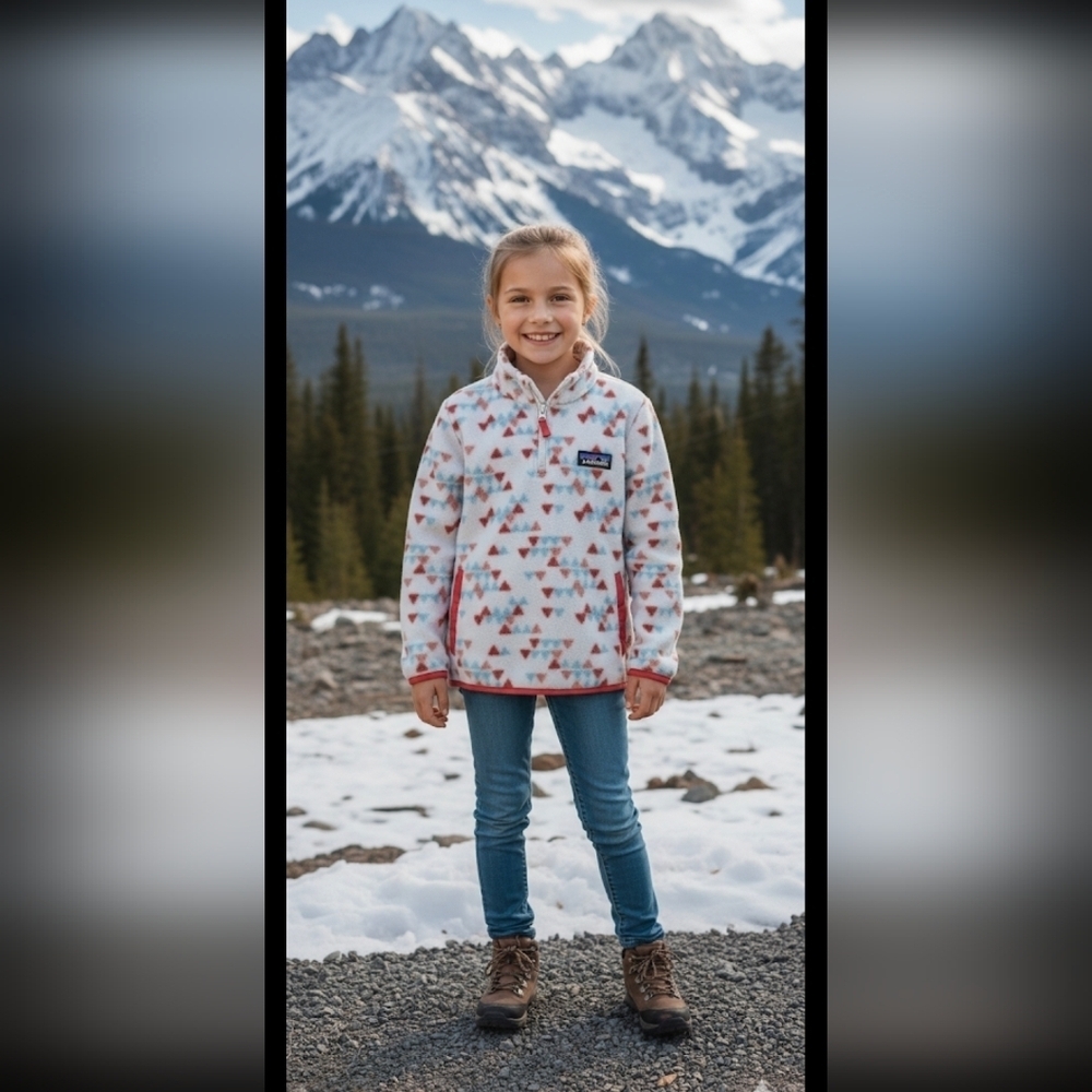 EDDIE BAUER FLEECE JACKET Kids Size S(7/8)